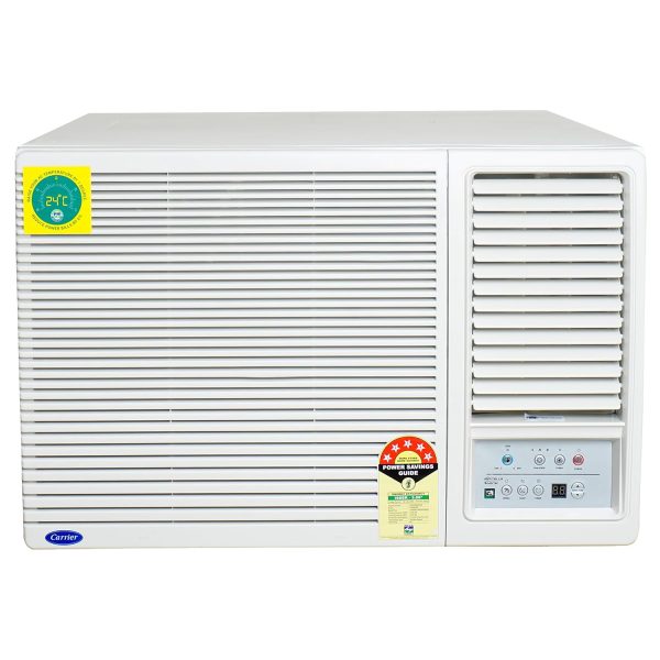 Carrier 1.5Ton 5 Star Copper, Dust Filter & Turbo Mode Window Inverter Air Conditioner(CARRIER WIN Air Conditioner 18K ESTRELLA EXI 5 STAR, White)