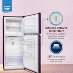 Voltas Beko ‘A TATA Product’ 228 L 2 star Frost free Refrigerator with two separate cooling system (RFF265D/W0NPR0I0000GO, Nightangel Purple) - Image 7