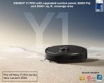 ECOVACS Deebot Y1 Pro 2-in-1 Robot Vacuum Cleaner, 6500 Pa Powerful Suction, 5200 Mah Battery, Covers 3500+ Sq. Ft. in One Charge, Advanced Navigation Technology & True Mapping, 330 Minutes Run-Time - Image 3