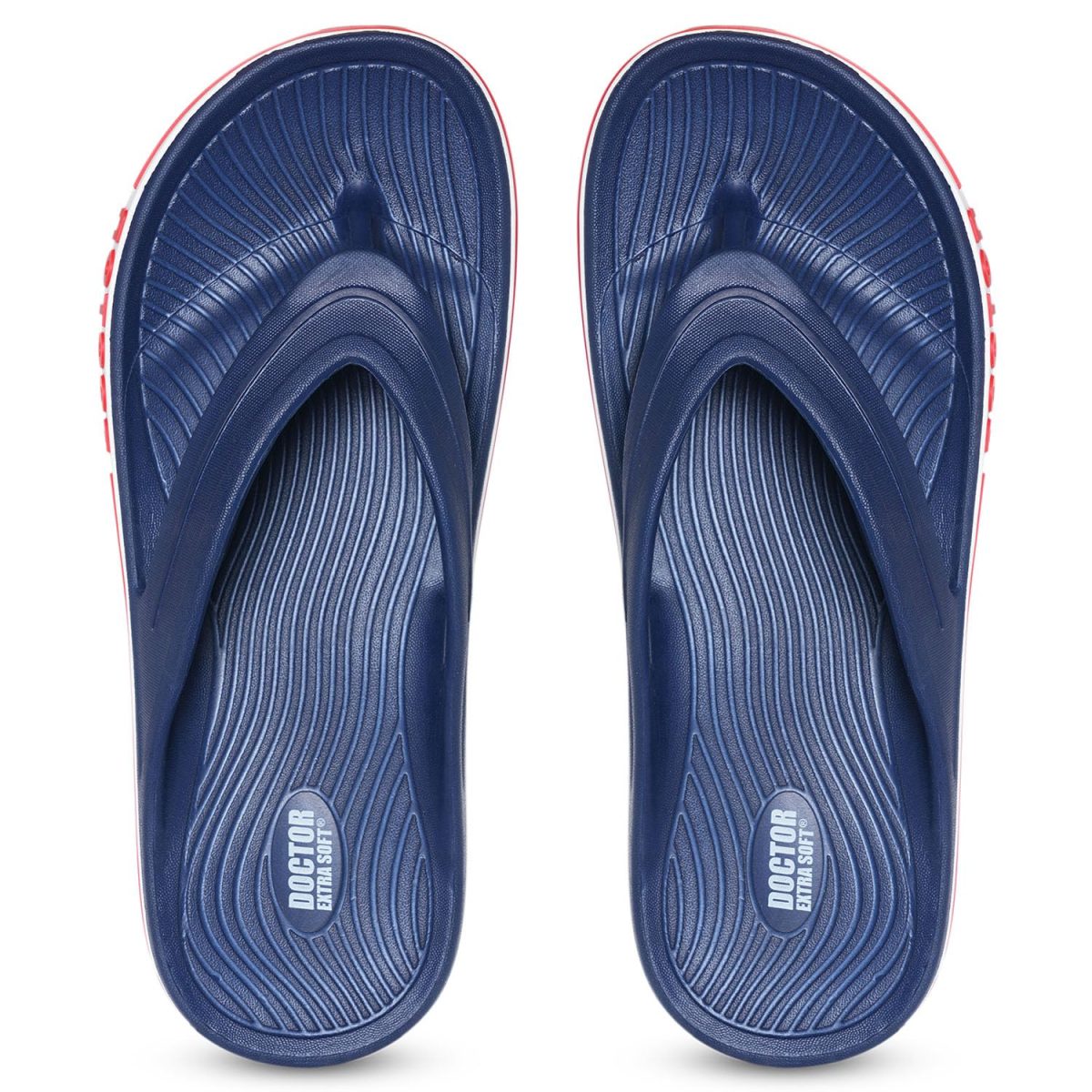 DOCTOR EXTRA SOFT Men's Classic & Premium Casual Flip Flops with Soft Acupressure for Adult | Comfortable & LightWeight| Stylish & Anti-Skid |Waterproof Everyday Cushion Slippers for Gents/Boys D-553 - Image 4