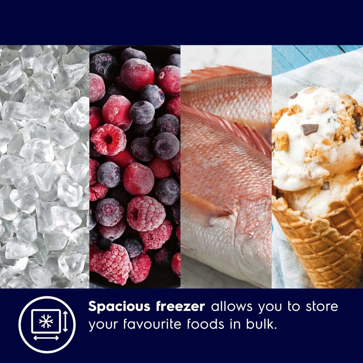 Electrolux 453L Frost Free Inverter Double Door Refrigerator, Bottom Freezer, TasteLockAuto & TasteGuard Technology, Stainless Steel, UltimateTaste 500, EBE4502C-S - Image 9