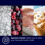 Electrolux 453L Frost Free Inverter Double Door Refrigerator, Bottom Freezer, TasteLockAuto & TasteGuard Technology, Stainless Steel, UltimateTaste 500, EBE4502C-S - Image 9