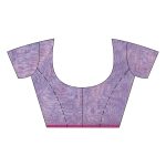 dB DESH BIDESH Women`s Bengal MayurKonthi Color Changer Tissue Pure Handloom Cotton Saree With Blouse Piece - Image 7