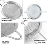 Sjeware Stainless Steel Tea Strainer, Chalani, 8 cm, Medium - Image 7