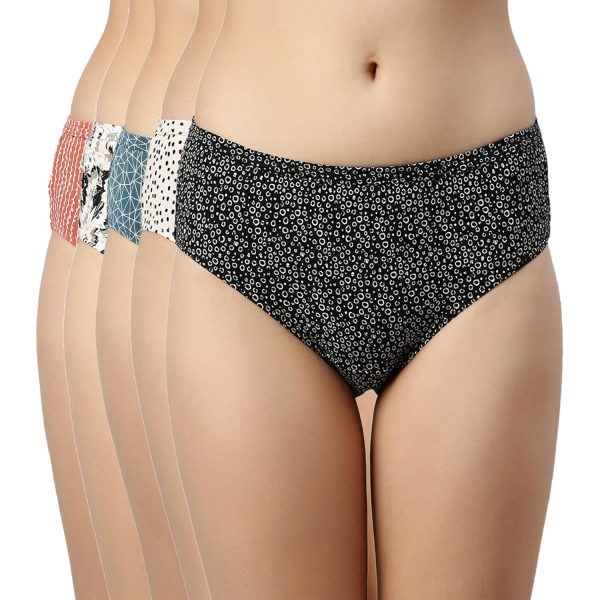 Enamor Women's Cotton Hipster Panties