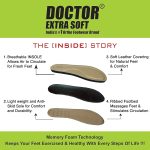 DOCTOR EXTRA SOFT Women's Flat Memory Foam Slippers/Flip-Flops Fashion Stylish Casual Comfortable Diabetic Orthopedic Lightweight Synthetic Slip-On Sandals With Adjustable Buckle For Girls D-609 - Image 2