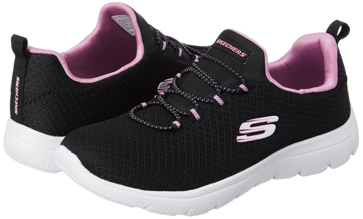Skechers Women Lace Up Sneaker Shoes - Image 2