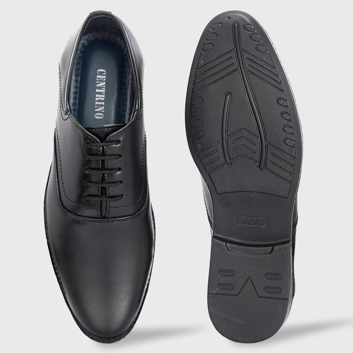 Centrino Mens Oxford Formal Shoes | Elevate Your Style with Comfort and Elegance | Lace-Up Closure, Stylish | Perfect for Formal Wear, Business Casual, and Parties (9383) - Image 4