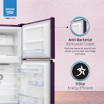 Voltas Beko ‘A TATA Product’ 228 L 2 star Frost free Refrigerator with two separate cooling system (RFF265D/W0NPR0I0000GO, Nightangel Purple) - Image 8