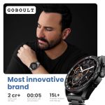 Boult Mirage Smart Watch 1.39''HD Screen, Bluetooth Calling, IP67, Zinc Alloy Frame, 500 Nits Brightness, AI Voice Assistant, SpO2 Monitoring, 120+ Sports Mode (Coal Black) - Image 13