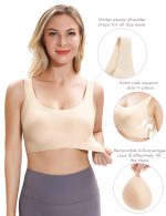 SANQIANG Seamless Bras for Women Wireless Bra Lightly No-Underwire Design Low-Impact Sports Bras Comfy Daily Bra - Image 4