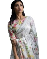 C J Enterprise Women's Jacquard Silk Banarasi Kanjivaram Style Saree