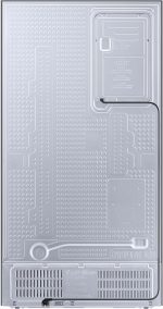 Samsung 633 L, 3 Star, Frost Free, Double Door, Convertible 5-in-1 Digital Inverter, Side By Side Refrigerator with AI, WiFi & Water & Ice Dispenser (RS78CG8543B1HL, Black Matte) - Image 2