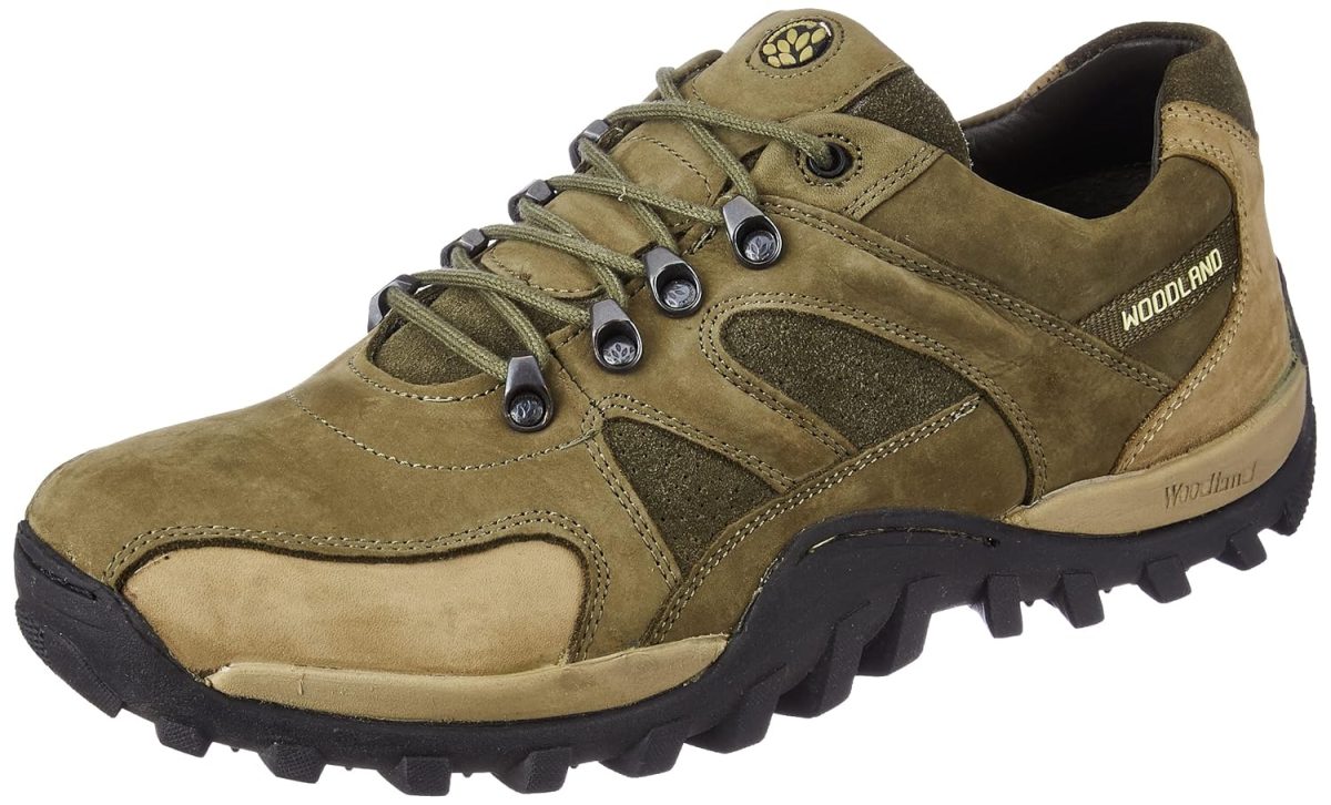 Woodland Men Camel Outdoor Shoes