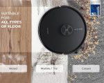 ECOVACS Deebot Y1 Pro 2-in-1 Robot Vacuum Cleaner, 6500 Pa Powerful Suction, 5200 Mah Battery, Covers 3500+ Sq. Ft. in One Charge, Advanced Navigation Technology & True Mapping, 330 Minutes Run-Time - Image 5