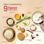 Nat Habit Hibiscus Navdha Shampoo & Conditioner Combo with Reetha, Amla & Castor for Women & Men Dry & Frizzy Hair | Hair Growth & Hair Fall, 72 Hr Frizz Control, Long & Shiny Hair | Sulphate-Free - Image 4