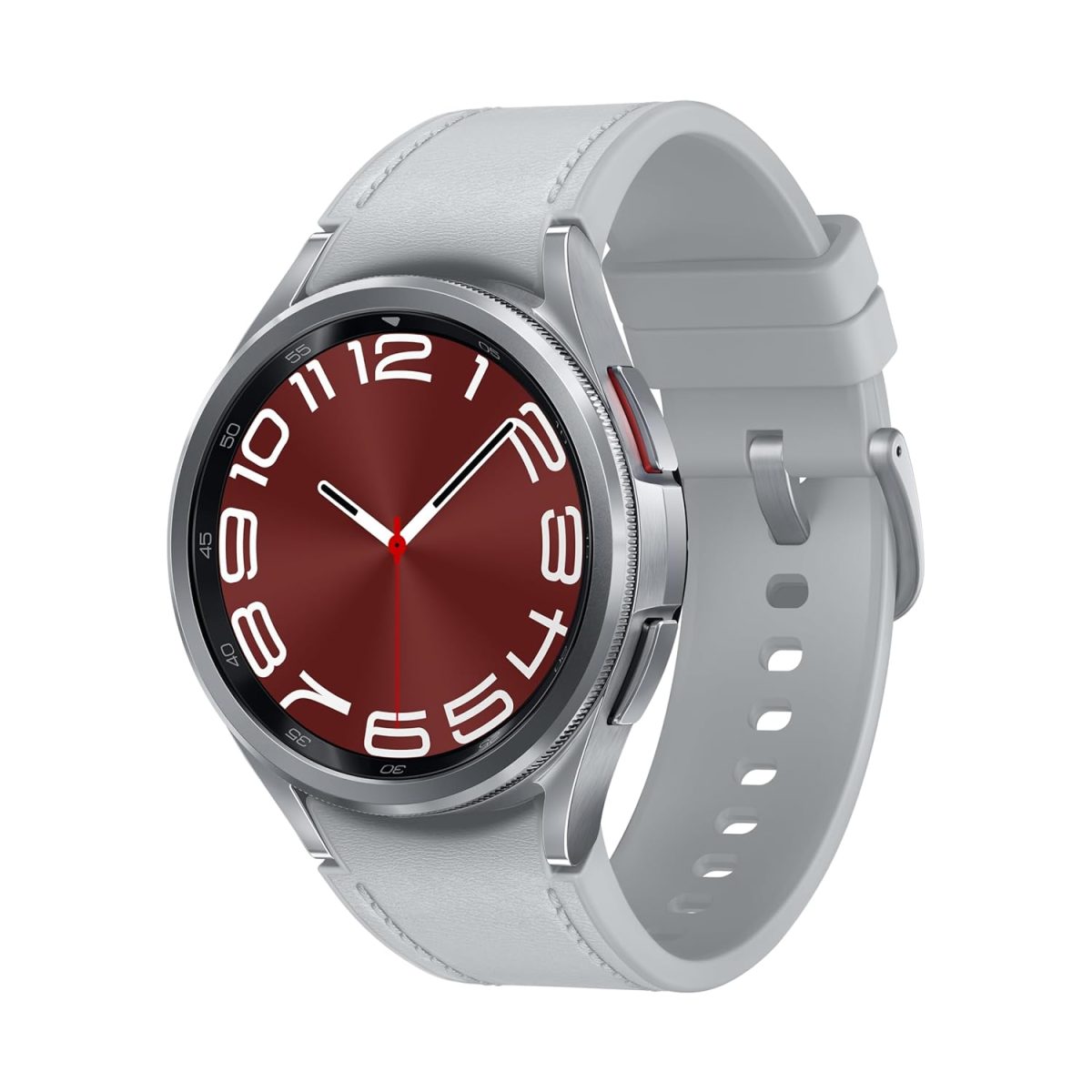 Samsung Galaxy Watch6 Classic LTE (47mm, Silver, Compatible with Android only) | Introducing BP & ECG Features