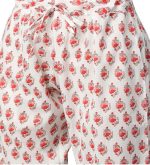 Divena White Floral Printed Kurta Pant Set with Dupatta - Image 3