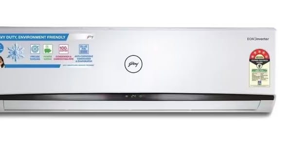 Godrej 2.0 Ton 5 Star, 5-In-1 Convertible Cooling, Inverter Split AC (2023 Model, AC SIC 24LTC5-WWR, White)