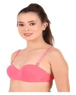 ATOX Women Every Day's Underwired Padded Bra Demi Cup T-Shirt Pushup Bra - Image 2