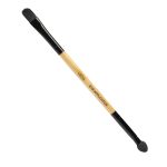 VEGA 2 In 1 Mini Makeup Brush with Eye Shadow & Eye Applicator, (DMB-01) Brown