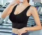 Dilency Sales Criss Cross Padded Sports bra for Womens/Girls (Comfortable for 28-32) - Image 2