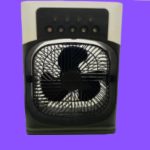 Mabron 【15 Years Warranty】 Portable Air Conditioner Fan. This black air fan features a 500 ml water tank, USB personal cooler, mini humidifier with 7 colors LED light, 3 timer options_M1 - Image 3