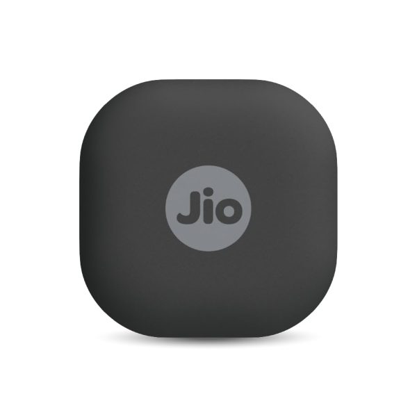 JioTag Go for Android (Black) Worldwide Tracker, Pair with Google Find Hub app for Keys, Luggage, Bikes, Purses etc. Inside & Outside Bluetooth Range, No SIM/subscriptions Required, 1+1 Year Battery