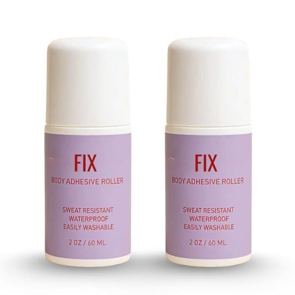 New Fixi Body Adhesive Roller, 60ML - (Pack of 2)