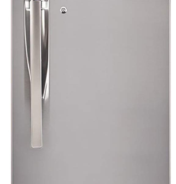 LG 308 L 2 Star Smart Inverter Frost-Free Double Door Refrigerator (GL-T322RPZY, Shiny Steel, Convertible)
