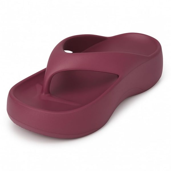 ORTHO JOY Orthopedic Slippers for Women | Comfortable EVA Flip-Flops with Arch & Heel Support | Anti-Skid Lightweight Slides for Foot Pain Relief – Ideal for Indoor & Outdoor Use