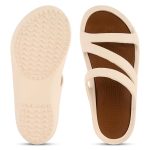 GLJ Women's Comfort Slide Sandals, Pink and Black, Multi-Strap Design - Image 5