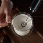 Primesky® Milk Frother Hand Blender Coffee frother Electric USB Rechargeable Electrics Foam Maker Electric Coffee Beater for Cappuccino Whisker for Egg Blender - Image 7