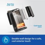 Philips Double walled electric kettle with Keep Warm function, 1.5L, 1300W, Auto shut off, 2yrs Warranty (HD9378/80) - Image 2