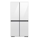 Samsung 650L 4 Door Convertible French Door Refrigerator | Dual Auto Ice Maker | Beverage Center™ | AI Energy Mode | SmartThings Connectivity | Clean White (RF65DB90BD12)