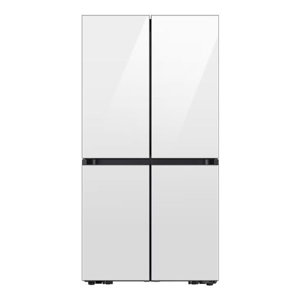 Samsung 650L 4 Door Convertible French Door Refrigerator | Dual Auto Ice Maker | Beverage Center™ | AI Energy Mode | SmartThings Connectivity | Clean White (RF65DB90BD12)