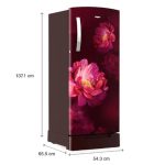 Whirlpool 192 L 3 Star Direct-Cool Single Door Refrigerator (215 Icemagic Pro ROY 3S Wine Peony-Z, 2023 Model) - Image 2
