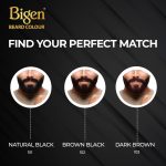 Bigen Professional Beard colour B102 Brown Black| Leaves no Stains, 40g+40g - Image 10