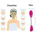 Qolixs Silicone Brushes,Double-Ended Silicone Face Mask Brush,Facial Cleansing Brush, Premium Soft Facial Masks Other Skin Care Applicator Tool for Cream, Body Lotion,Moisturizer - Image 7