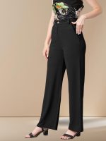 KOTTY Women's Fashion Fit Straight Flare Pants - Image 3