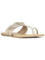 Bata Women's Metallic Tr E Slipper