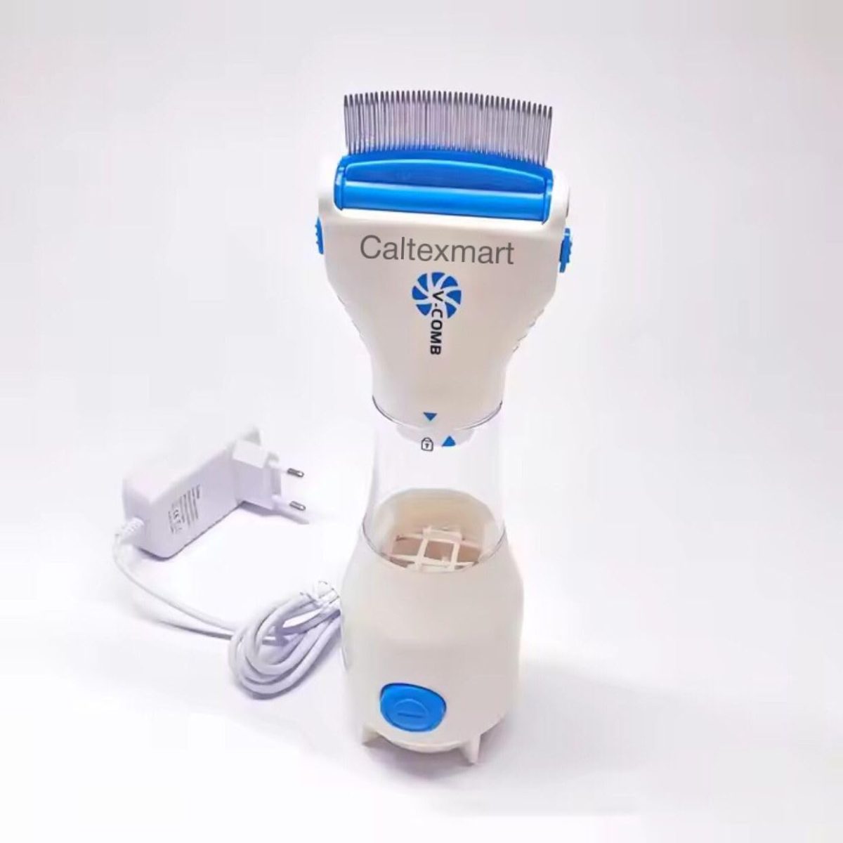 Electrical Chemical Free Head Lice Removal Comb Head Nits Capture Comb Electrical Head Lice Comb Eggs Remover Hair Vacuums Caltexmart Machine for lice removed. (BIG) - Image 3