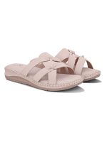 XE Looks Orthopedic Doctor Slippers – Cross-Strap Flat Sandals with Cushioned Sole and Trendy Design for Girls & Womens - Image 9