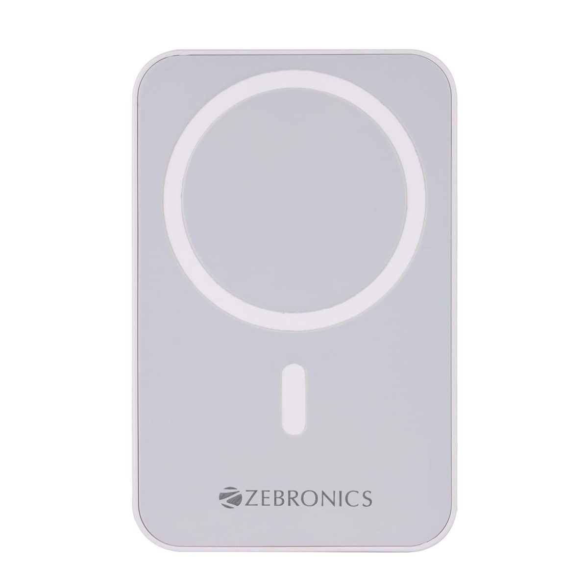 ZEBRONICS MW63 Wireless Power Bank, 10000 mAh, Rapid Charge, Magsafe, Outputs - 20W Wired | 15W Wireless, Type C PD, Built in Protections, LED Indicator, Compatible with iPhone -USB Type-C Input