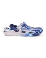 Liberty A-HA LPMXT-961E Clogs for Men - Black, Royal Blue & Orange | Casual Slip-On Slingback Clog for Walking & Outdoor Use | Solid Pattern, Trendy Stylish Fashionable Sandals with Lightweight - Image 2