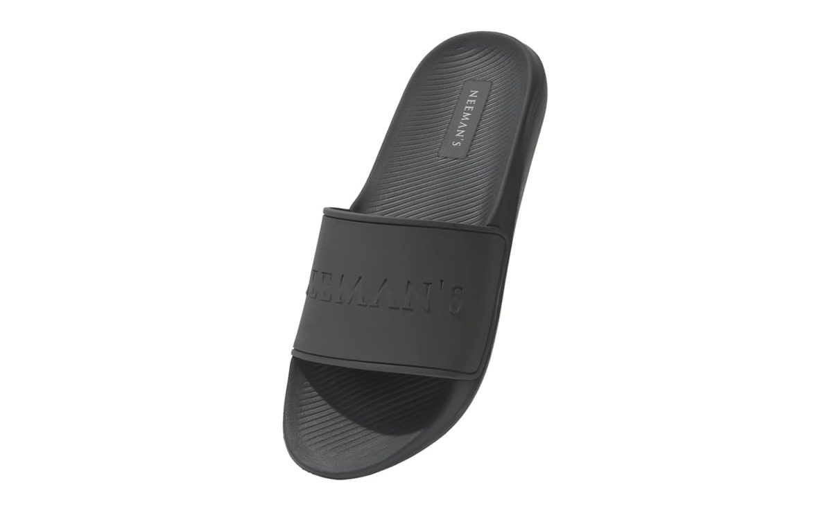 Neeman's De-stress Slides for Men | Cushioned & Comfortable Flip Flops for Men | everyday Comfort, Lightweight and Flexible
