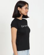 Bewakoof Official Friends Merchandise Women's 100% Cotton Printed Slim Fit Round Neck T-Shirt - Image 2