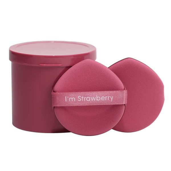 INOG 7pcs Triangle Makeup Puff Powder Puff Face Soft Blending Sponge, Latex-Free Compact Cosmetic Foundation Sponge for Liquid,Cream,Powder,Wet Dry Dual Use, Teardrop Puff for All Types of Skin (Pink)