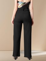 KOTTY Women's Fashion Fit Straight Flare Pants - Image 6