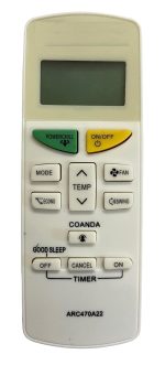 Woniry Air Conditioner Remote Control (AC 132B) Compatible For Daikin Ac Remote Suitable For 1/1.5/2 Ton Daikin Split Ac Remote and Daikin Window Ac Remote